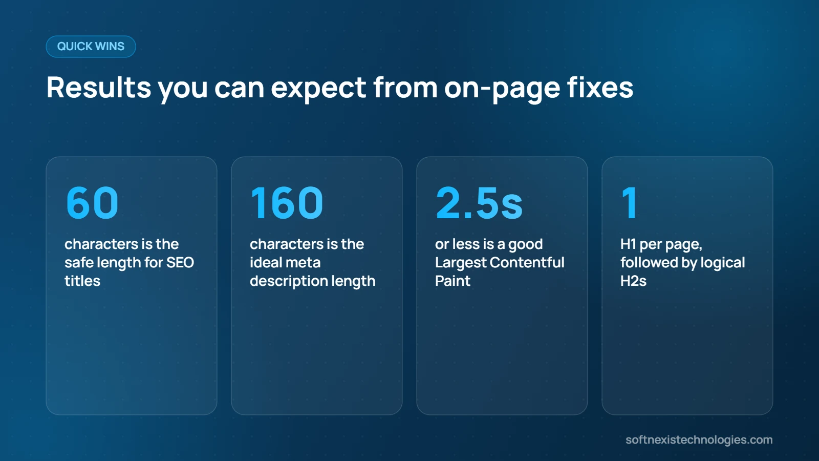 Technical SEO quick wins for faster rankings